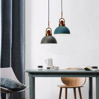 Nordic Simple Pendant Lighting Modern Pendant Lights Personality Single Head Bar Coffee Shop Lamp Macaron Creative Hanging Lamps