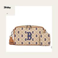 กระเป๋าสะพายข้าง Dia MONOGRAM Jacquard Boston Red Sox หิ้วช้อปเกาหลี ป้ายเกาหลี