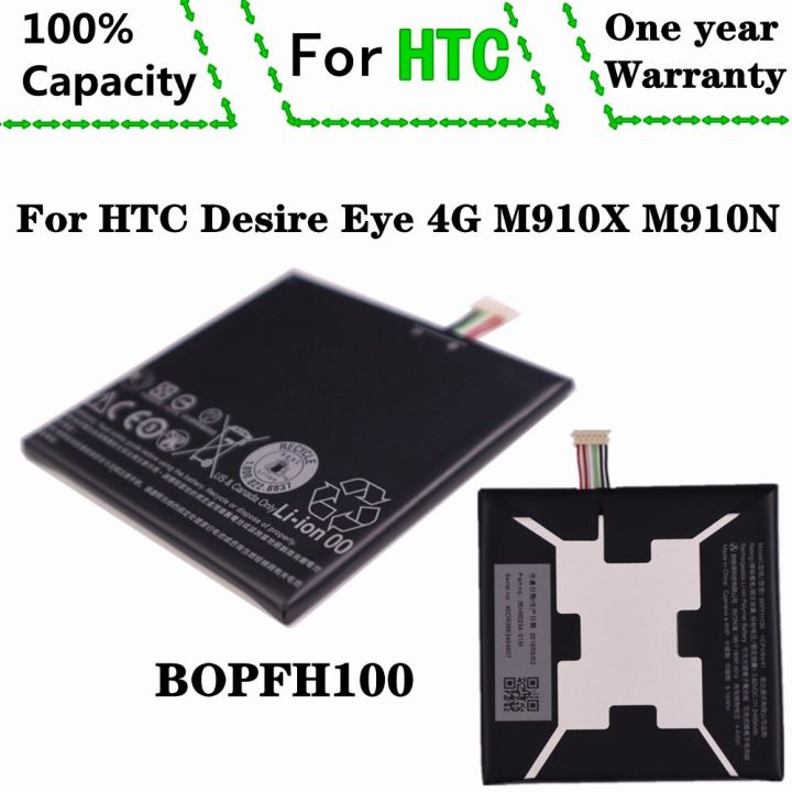 2400mah-li-ion-bopfh100โทรศัพท์สำหรับ-htc-desire-eye-4g-m910x-m910n-เปลี่ยนแบตเตอรี่