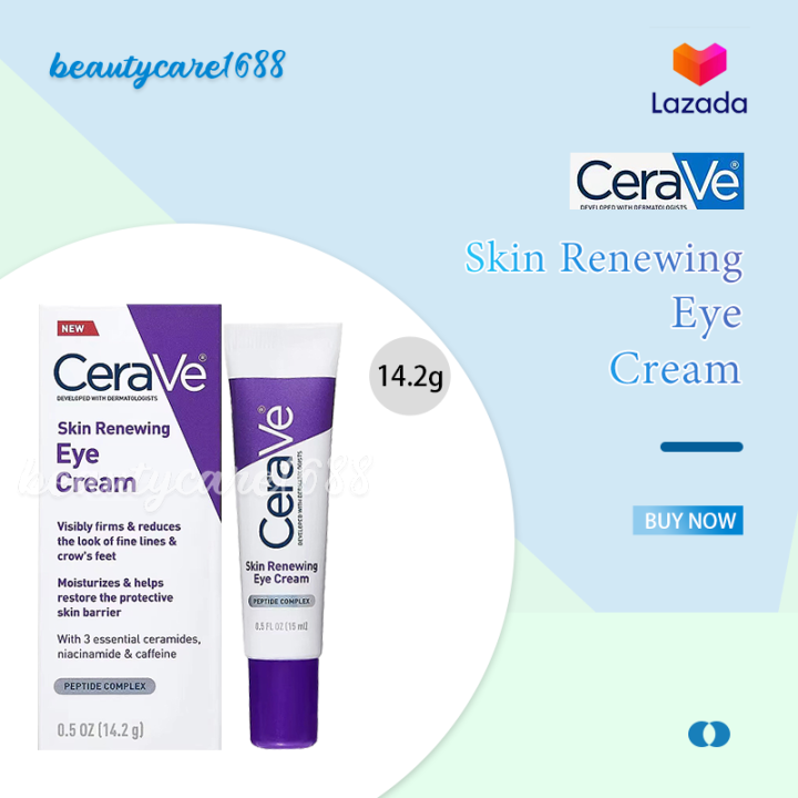 พร้อมส่งCeraVe Skin Renewing Eye Cream 14.2g. Lazada.co.th