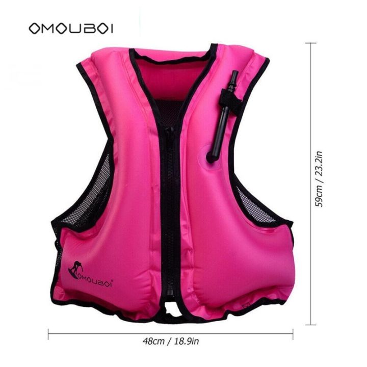 outdoor-rafting-anti-drown-inflatable-life-jacket-vest-adult-kids-swimwear-snorkeling-professional-buoyancy-drifting-suit-100kg-life-jackets