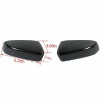 Car Mirror Caps Shell for-Ford-Mustang 2009-2013 Car Rear View Rearview Side Door Mirror Cover Stick Trim