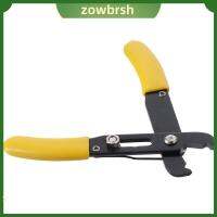 ZOWBRSH 0.5-4.0มม. เครื่องปอกสายไฟ สีเหลืองทาเล็บ เครื่องปอกสายเคเบิล ปรับได้ปรับได้ เครื่องตัดลวด สำหรับช่างไฟฟ้ามืออาชีพ