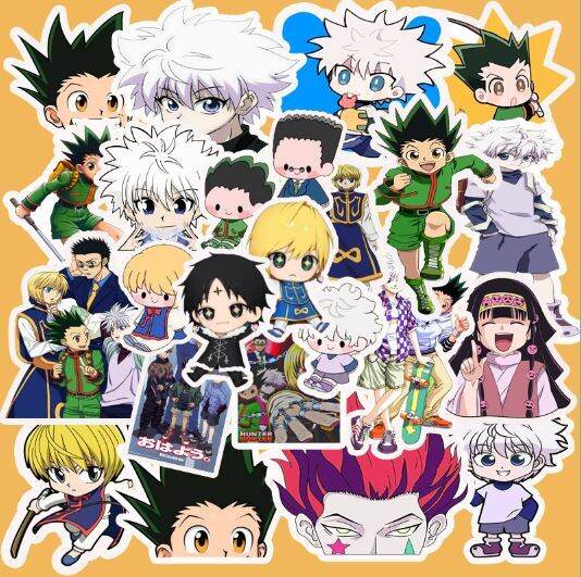 HunterxHunter Stickers 50pcs | Lazada PH