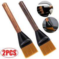 Cleaning Brush Wood Handle Tools Car Interior Detailing Air Outlet Interior Dust Removal Brushes Clean Tools