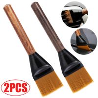 【CC】♚☊  Cleaning Wood Handle Tools  Car Interior Detailing Air Outlet Dust Removal Brushes