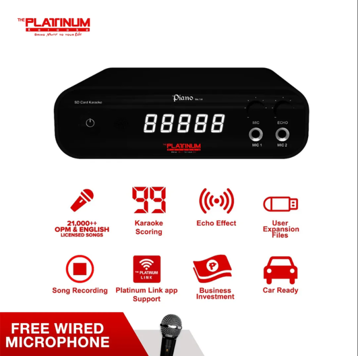 Platinum Piano V1.6 Karaoke Player with 21,000++ OPM/English Songs and