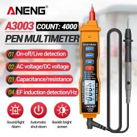 ANENG A3003 Digital Pen Multimeter Professional 4000 Counts Smart Meter with NCV AC/DC Voltage Resistance Capacitance Testers