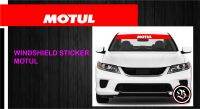 MOTUL สติกเกอร์ติดกระจกบังลม,รูปลอก (สติกเกอร์ไวนิลตัด)-1ชิ้น Wellsunny6