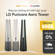Máy lọc không khí kết hợp quạt LG Puricare Aero Tower