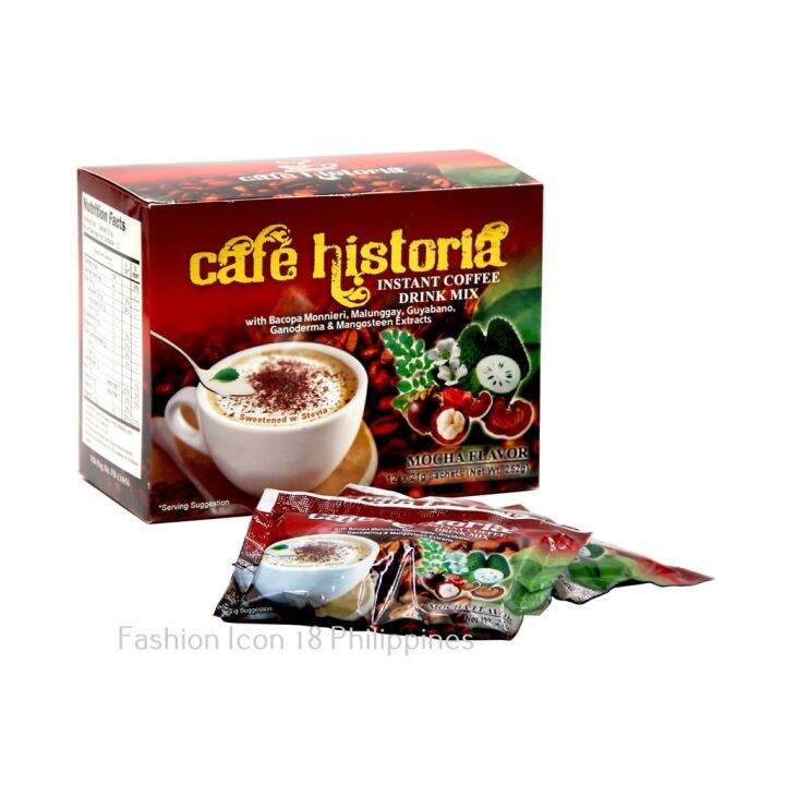 Café Historia is an Instant Coffee Drink Mix Lazada PH