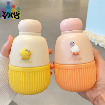 Cute Mini Coffee Cup Thermal Mugs Portable Stainless Steel Insulated  Thermos For Tea School Water Bottle Gift For Girls Kids