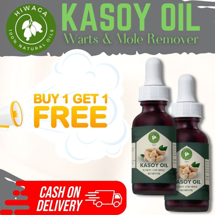 BUY 1 TAKE 1 FREE WARTS REMOVER ( kasoy oil) by: HIWAGA Natural Oils ...