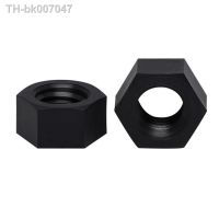 卍☁✙  M2 M2.5 M3 M4 M5 M6 M8 M10 M12 M14 M16 M18 M20 Nylon Full Hexagon Hex Nuts Plastic Nut Black