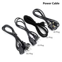 PC Power Extension Cord AU UK US EU Plug IEC C13 AC Power Supply Cable For Projector PC Computer Monitor Printer Sony PS4