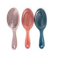 【CW】 Relaxing Elastic Massage Comb Hair  Brushes Combs Scalp Wet And Wavy Bundl