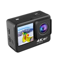 2022 New H10 Action Camera 4K 60FPS 20MP 2.0 LCD EIS Dual Screen WiFi Webcam Waterproof Helmet Sports Video Pro Cam In Stocks