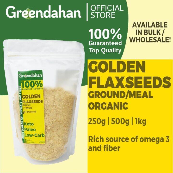 KE . osneni269wy46 GREENDAHAN /Golden Flaxseeds (Ground) / Flaxseed