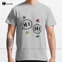 Lgbt Heartstoppers Hi Funny Lover Classic T Shirt Heartstopper Fashion Creative Leisure Funny T Shirts Custom Gift New XS-6XL