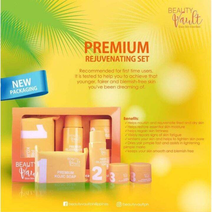 Beauty Vault Rejuvenating Set New Packaging Lazada Ph