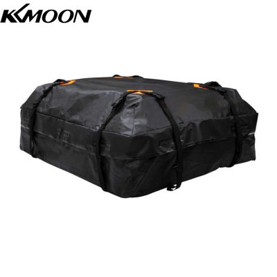 KKmoon กระเป๋าสัมภาระกันน้ำหลังคารถคาร์โก้ C Arrier สากลกระเป๋าสัมภาระที่เก็บ Cube กระเป๋าสำหรับการเดินทางตั้งแคมป์