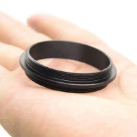 M42-M42 Ring Adapter M42 Male to Male Coupling Ring M42x0.75mm Aluminum Alloy Male-to-Male Adapter Ring for Filters