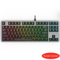 TEAM WOLF Mechanical Keyboard RGB Backlight Remove the panel USB cable Hot swap switch game Keyboard Computer for notebook