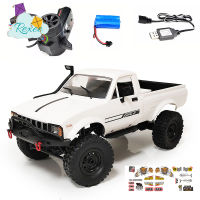 WPL C24-1 4WD 1:16 RC รถ 2.4G RC สัดส่วนควบคุม Crawler รถออฟโรด Buggy พร้อมไฟ LED เด็กแบตเตอรี่ขับเคลื่อนรถยนต์ RTR