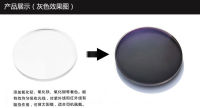 1.56 1.61 1.67 Photochromic Progressive Multifocal Reading Glasses Lenses for See Far and Near Colored Lenses for Eyes