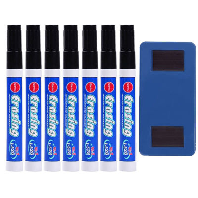 School Erasable Whiteboard Marker Pen Large Capacity Blue Green Red Blue Colored White Board Markers Pens Office Pen Supplies
