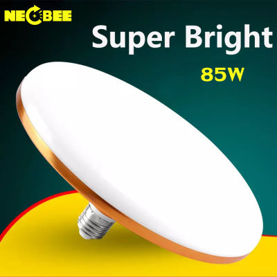 NEOBEE หลอดไฟ LED รูปแบบ UFO ขั้ว E27 45W 55W 85W แสงสีขาว สว่างถนอมสายตา แสงไฟไม่กระพริบ รุ่น NB-UFO แสงสีขาว หลอดสีส้ม
