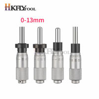 Round Type 0-13Mm Range 0-6.5Mm Micrometer Head Measuring Tool Rotation Smooth Gauge Measuring Tool