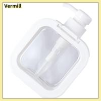 VERMILL 2 Pcs รีฟิล เครื่องจ่ายสบู่เหลว กันน้ำกันน้ำได้ พลาสติกทำจากพลาสติก เครื่องจ่ายสบู่ด้วยมือ ละเอียดอ่อนและละเอียดอ่อน ใสสะอาด ขวดปั๊มสบู่ ห้องน้ำในห้องน้ำ