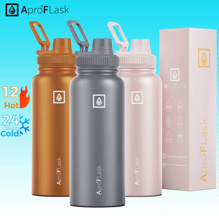 Apro°Flask 32oz Tumbler Hot and Cold Vacuum Insulated Water Bottles ...