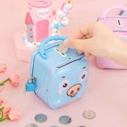 Ống Heo Két Sắt Mini Tiết Kiệm Tiền Mẫu Mới Có Khóa Đáng Yêu Cho Bé