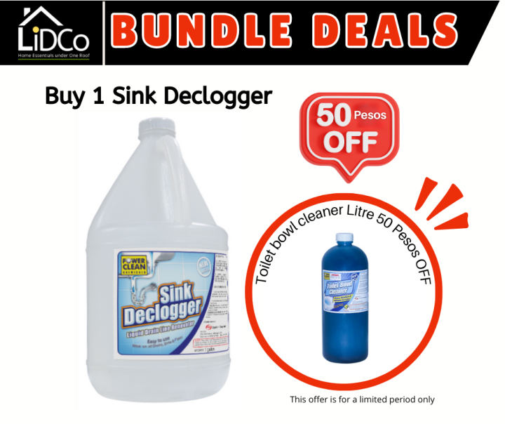 Powerclean SINK DECLOGGER Lazada PH