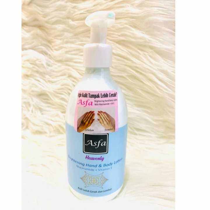 Asfa Brightening Hand And Body Lotion 300ml Heavenly Biru Lazada