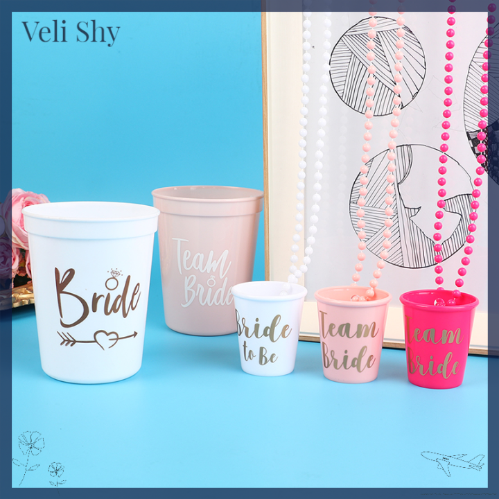 veli-shy-2ชิ้นทีมผู้ที่จะเป็นเจ้าสาวถ้วยอุปกรณ์ปาร์ตี้สาวโสดสร้อยคอแก้วช็อต