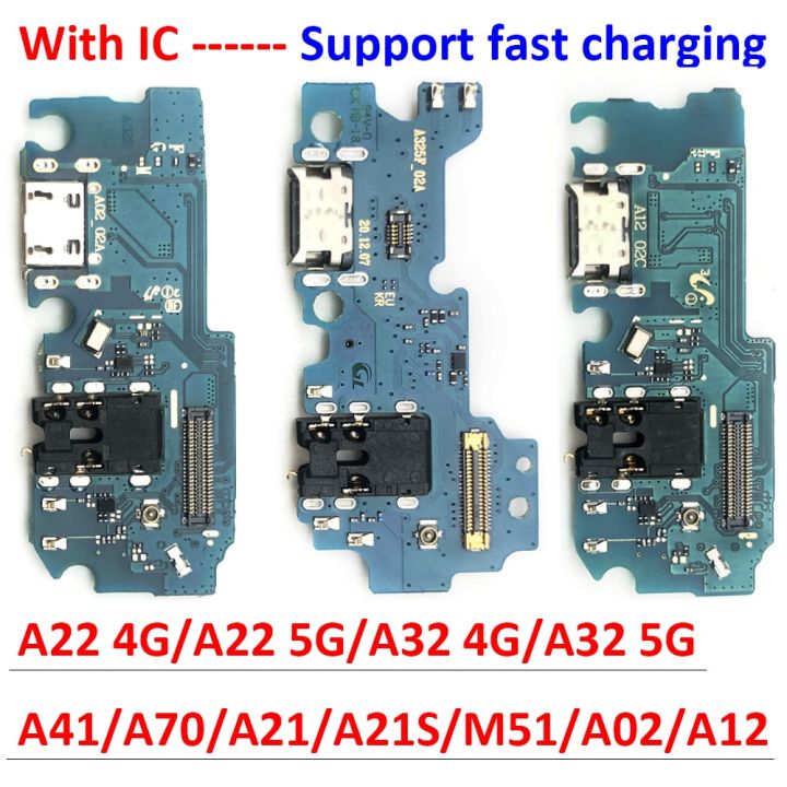 hot-anlei3-usb-ชาร์จพอร์ตไมโครโฟน-dock-บอร์ดเชื่อมต่อสายเคเบิ้ลยืดหยุ่นสำหรับ-samsung-galaxy-a21-a21s-a02-a12-a22-a32-4g-5g-m51-fast-charging