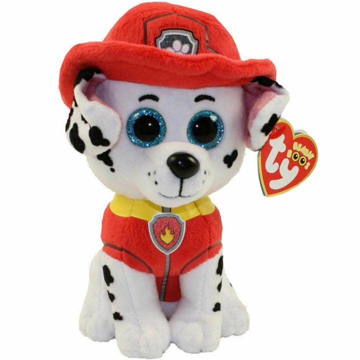 หมวกสวม-ty-ตุ๊กตา-stitch-ยัดไส้สุนัข-marshell-skye-rocky-chase-15เซนติเมตรหมอนรูปแมวตาโตของเล่นตุ๊กตาของขวัญวันเกิดเด็ก
