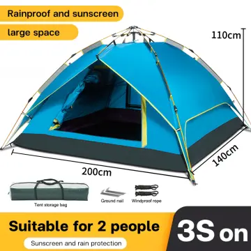 JH Camping Tents 2/4/6/8 Persons Instant Backpacking Camping