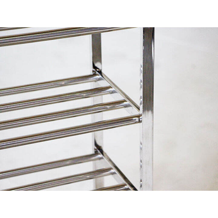 โปรแรง-stainless-steel-shoe-rack-ชั้นวางรองเท้าสแตนเลส-23x80x86-cm-rt1905102-สุดคุ้ม-ชั้น-วาง-รองเท้า-ชั้น-วาง-รองเท้า-ikea-ตู้-วาง-รองเท้า-ที่-วาง-รองเท้า