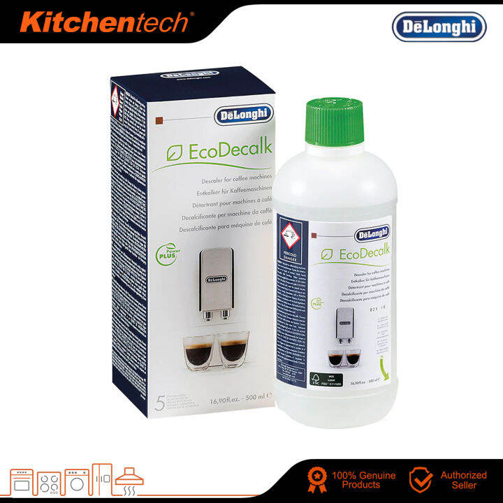 Delonghi EcoDecalk Coffee Machine Descaler 500ml DLSC500 Lazada