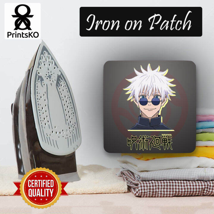 High Quality Iron On Label / Patch with Jujutsu Kaisen Design Lazada PH