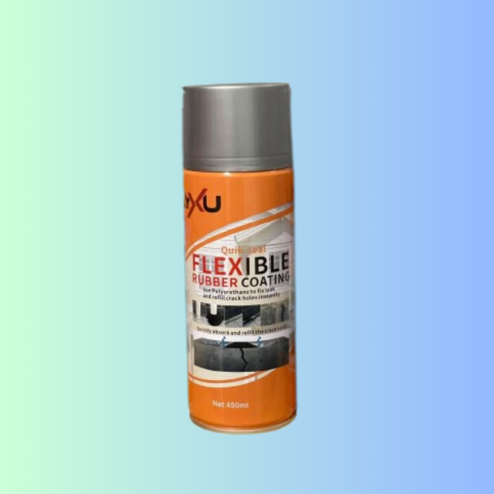 Ayxu Flexible Rubber Coat Grey Waterproofing Rubber Coat Spray Sealant