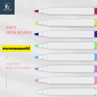 【Undineu】COD ชอล์กน้ําที่ลบได้ ปากกาไวท์บอร์ด ปากกาวาดภาพสี เครื่องหมายปลอดฝุ่น สไตลัสลบได้สําหรับเด็ก 9 สี