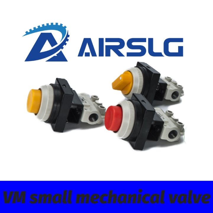 pneumatic-button-switch-two-position-three-way-mechanical-valve-manual-valve-vm130-01-33a-vm130-01-30ra-vm120-01-30ra-vm130-01-3