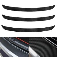 【CC】 Carbon Rear Car Plate Sticker Trim Protector MK6 GTI R20 Anti Scratch