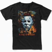 Halloween T Shirt Men Women Fashion T-shirts Tshirt Kids Hip Hop Tops Tees Horror Movie Michael Myers Scary Killer Scream