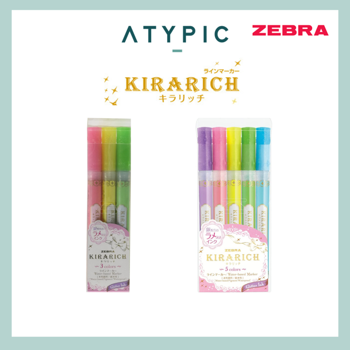 Zebra Kirarich Glitter Highlighter Lazada Singapore